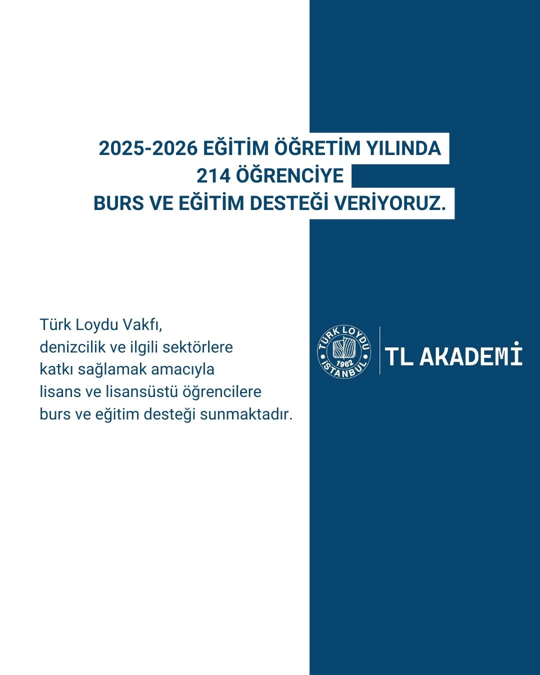 tl akademi burs